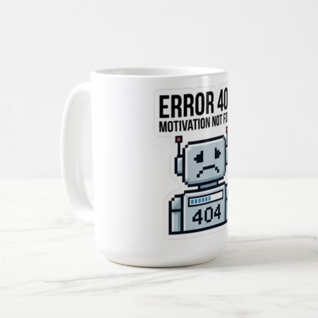 Tasse de café drôle pour programmeur - Cadeau d'hu (Devant gauche)