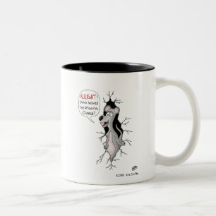 Tasse de café drôle : Qui a déplacé mon fromage ?