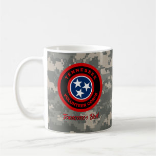 Tasse de café du Black Tennessee Volunteer Corps