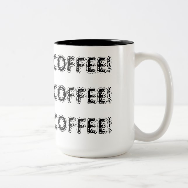 Tasse de CAFÉ du CAFÉ COFEE - customisée (Droit)