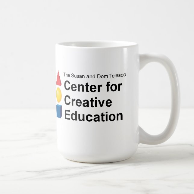 Tasse de café du Centre pour l'éducation créative (Droite)
