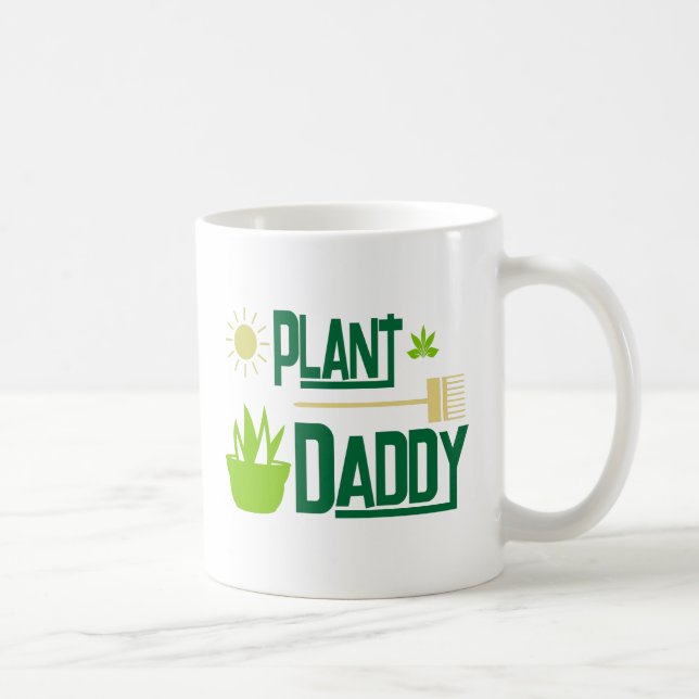 Tasse de café du jardinier de papa de plante (Droite)