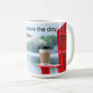 Tasse de café du lac