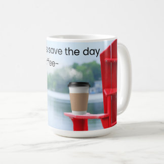Tasse de café du lac