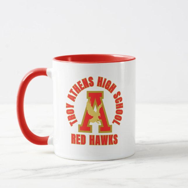 Tasse de café du lycée Troy Athens du Michigan (Gauche)