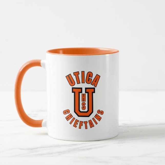 Tasse de café du lycée Utica Michigan (Gauche)