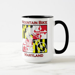 Tasse de café du Maryland de vélo de montagne