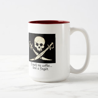 Tasse de café du matin du pirate