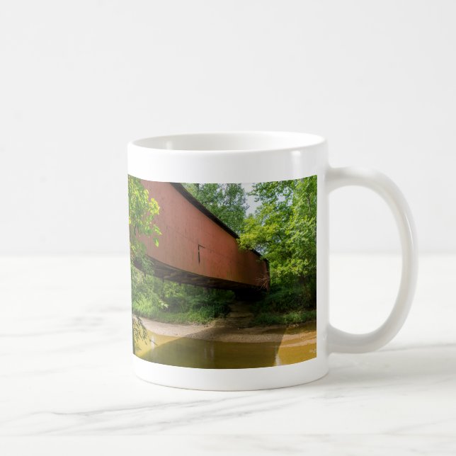 Tasse de café du pont couvert Wilkens Mill (Droite)