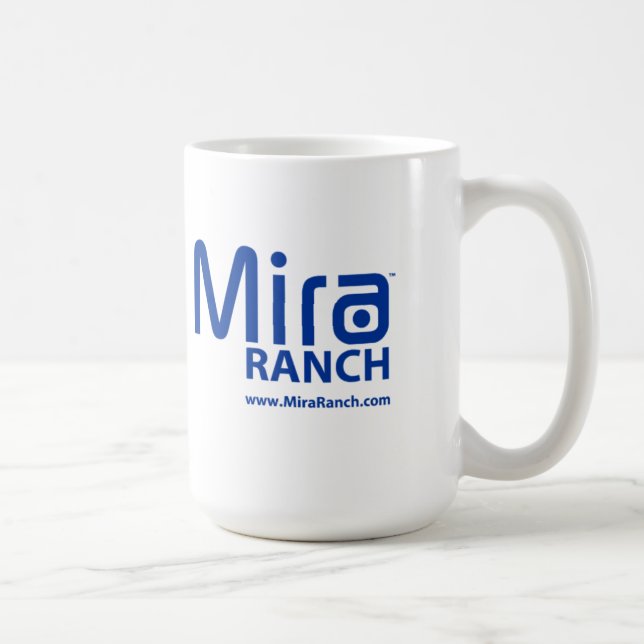 Tasse de café du ranch 15oz de Mira (Droite)