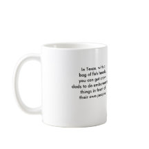 Tasse de café du Texas