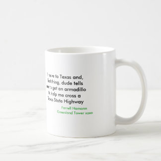 Tasse de café du Texas