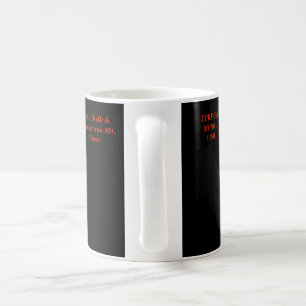 Tasse de café en amont de musique