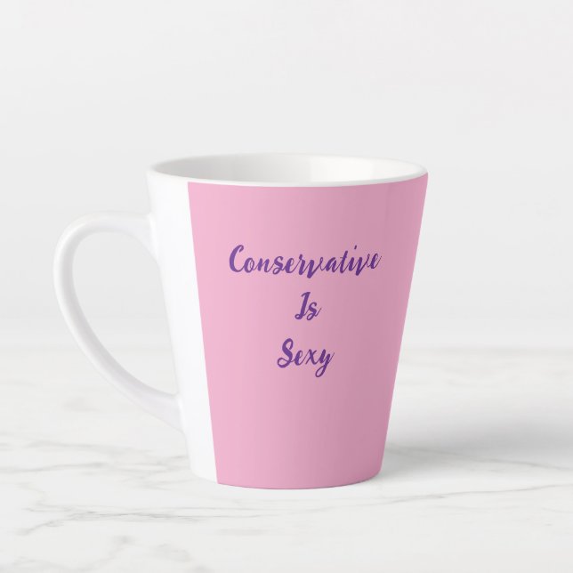 tasse de café en latte (Gauche)