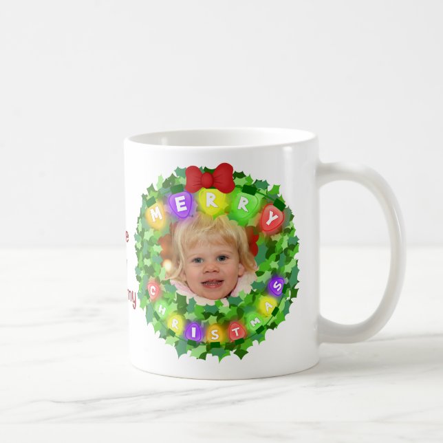 Tasse de café en verre d'amour fait sur commande (Droite)