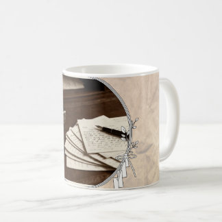 Tasse de café Encre & Lettres Victorienne Vintage