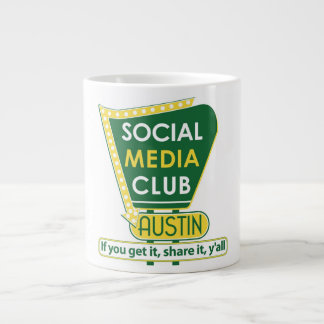Tasse de café enorme de SMCAustin