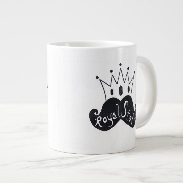 Tasse de café enorme royale de Stache (Devant droit)