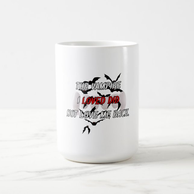Tasse de café esthétique avec citation gothique de (Centre)