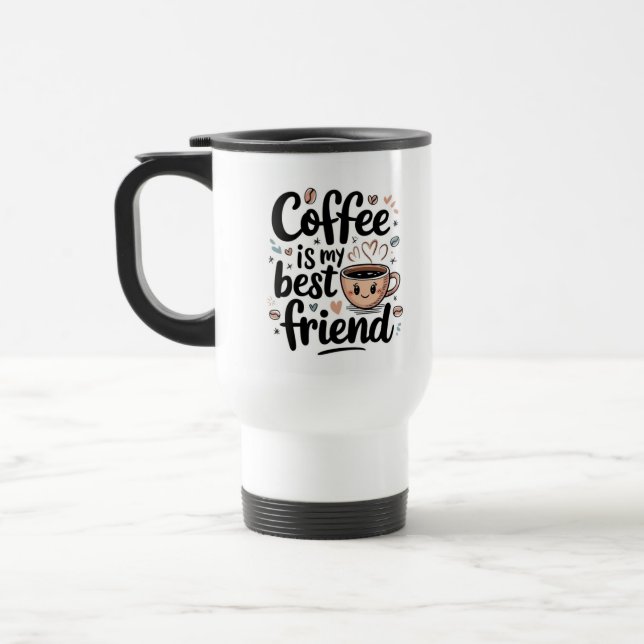 Tasse de café esthétique – Design tendance et mode (Gauche)
