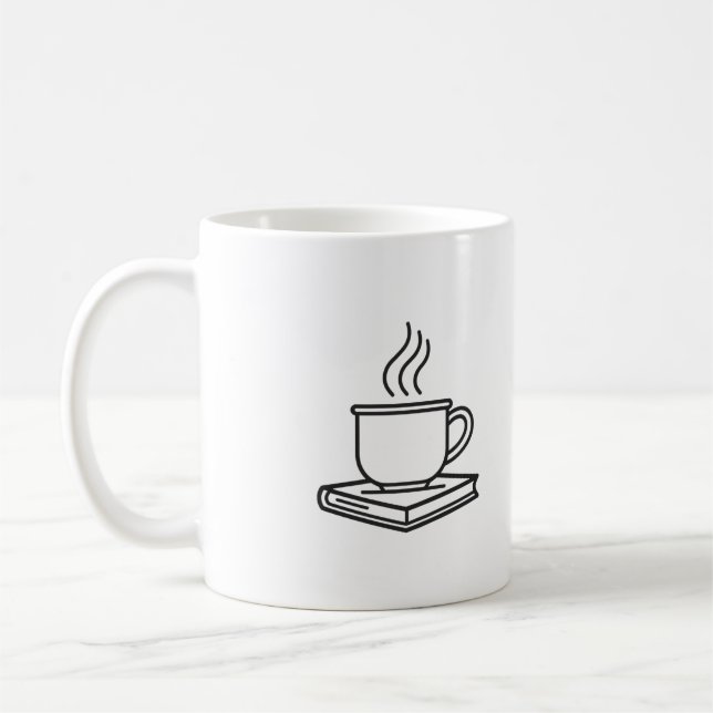 Tasse de café esthétique et mug pour amateur de le (Gauche)