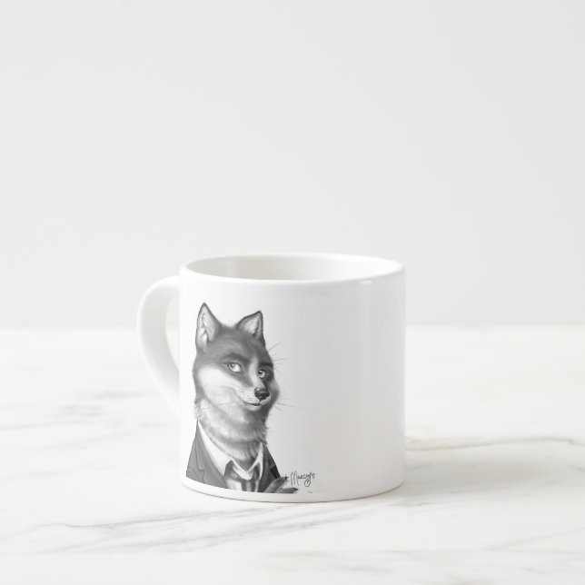 Tasse de café express de Fox (3/4) (Devant gauche)