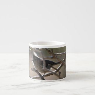 Tasse de café express de mésange de genévrier