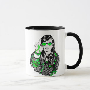 Tasse de café F Off Maladie de Lyme