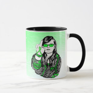 Tasse de café F Off Maladie de Lyme