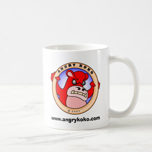 Tasse de café fâchée de Koko (Droite)
