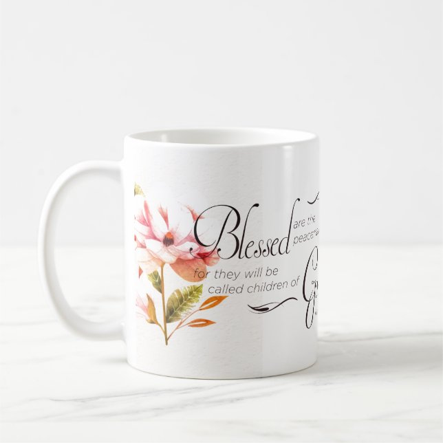 Tasse de café Faiseurs de Paix (Gauche)