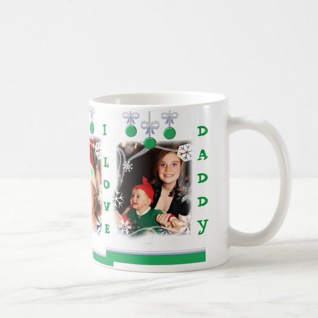 Tasse de café faite sur commande de Noël de photo (Droite)