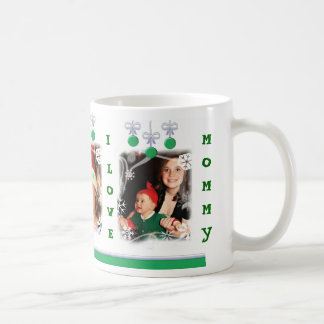 Tasse de café faite sur commande de Noël de photo