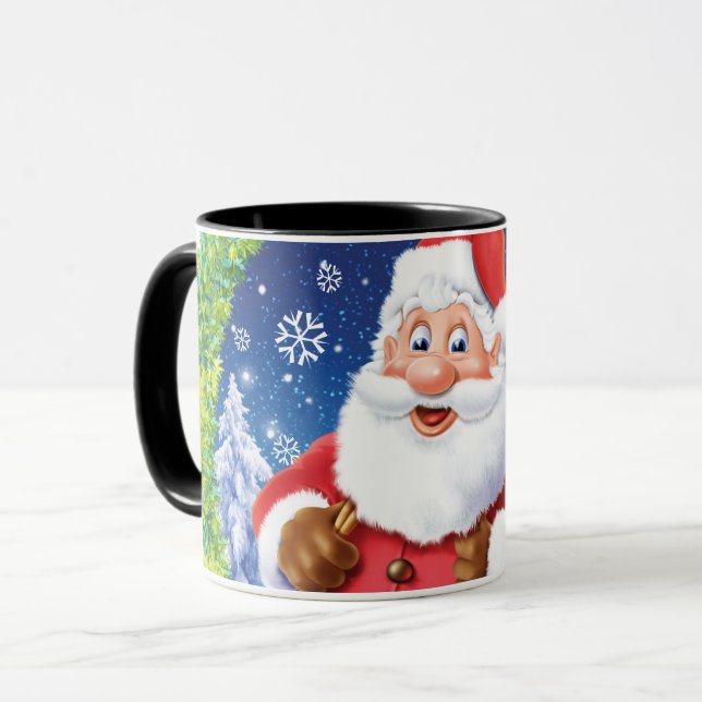 Tasse de café faite sur commande de Noël, Père (Devant gauche)