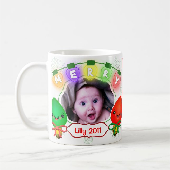Tasse de café faite sur commande de photo et de (Gauche)