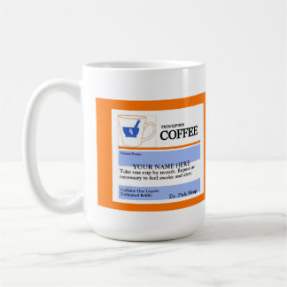 Tasse de café faite sur commande drôle de