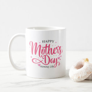 Tasse de café faite sur commande du jour de mère