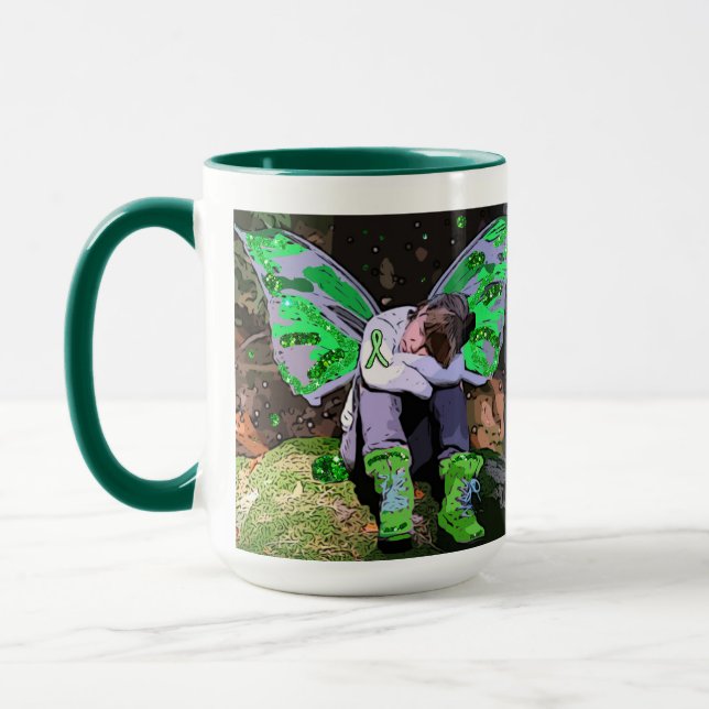 Tasse de café Fée de la sensibilisation à la malad (Gauche)
