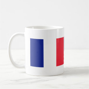 Tasse de café française d'amitié de drapeau