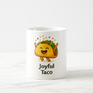 Tasse de café Funny Taco   Cadeau de fête de foodi