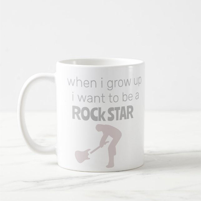 Tasse de café Future Rock Star (Gauche)