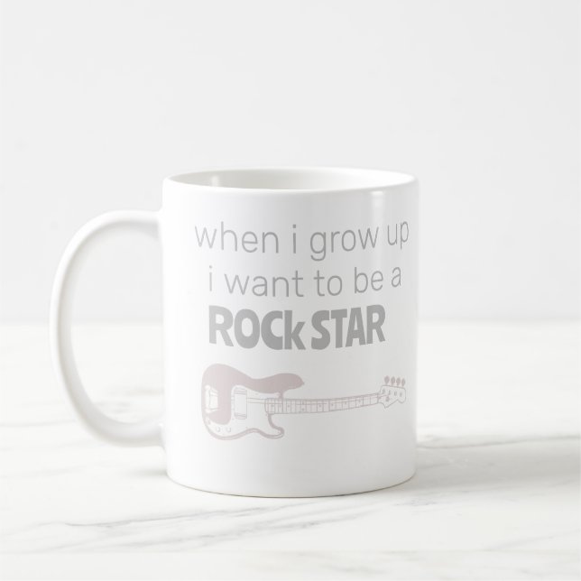 Tasse de café Future Rock Star (Gauche)
