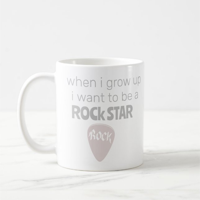 Tasse de café Future Rock Star (Gauche)