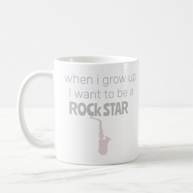 Tasse de café Future Rock Star (Gauche)