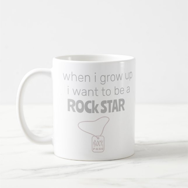 Tasse de café Future Rock Star (Gauche)