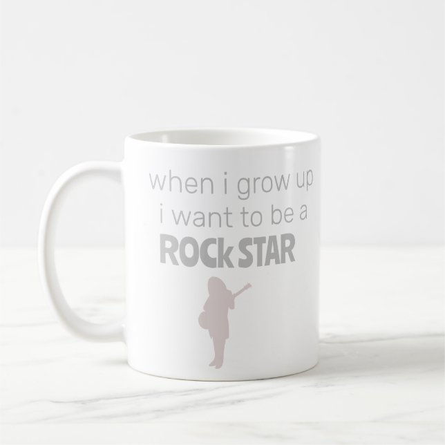 Tasse de café Future Rock Star (Gauche)