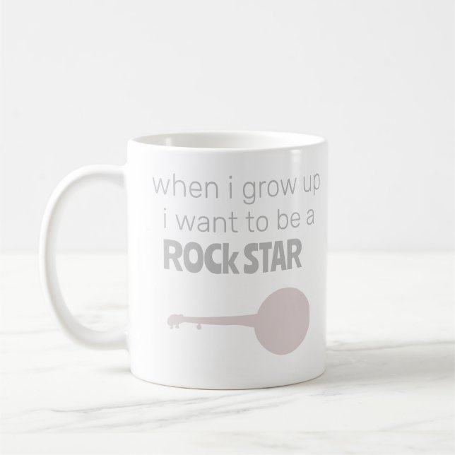 Tasse de café Future Rock Star (Gauche)