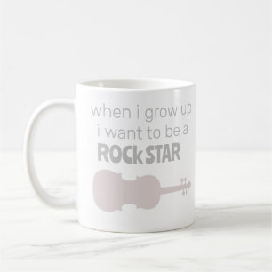 Tasse de café Future Rock Star