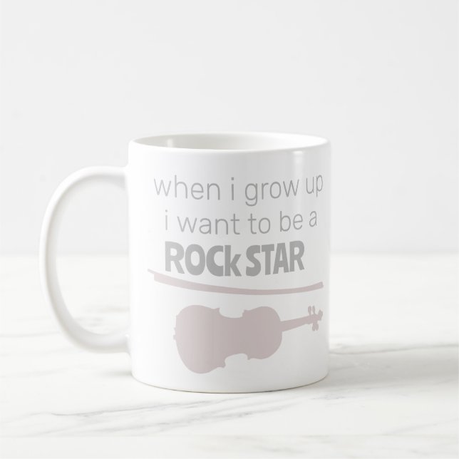 Tasse de café Future Rock Star (Gauche)