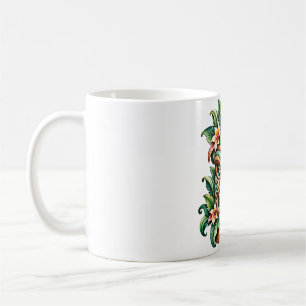 Tasse de café Gardien de Masque Émeraude